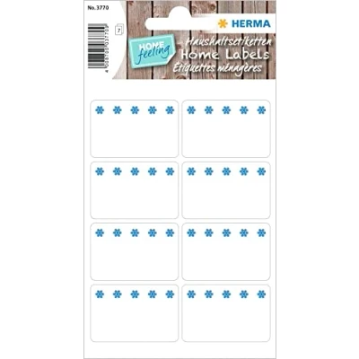 Imagen de HERMA Deep freeze labels 26x40mm white ice crystals 56 pcs. 56pieza(s) Etiqueta autoadhesiva (56 pieza(s))