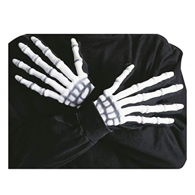 Imagen de W WIDMANN Guantes Esqueleto 3D Fosforescente adultos One Size