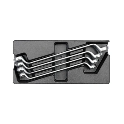 Imagen de YATO YT 5543 Kit llaves estrella de dos bocas 380 21x23, 24x27, 25x28, 30x32 4