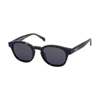 Imagen de Zadig &amp; Voltaire Zadig&amp;Voltaire SZV370 Gafas, Shiny Dark Havana, 49 para Mujer