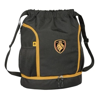 Imagen de KINGS LEAGUE ULTIMATE MÓSTOLES Mochila Saco, Mochila, Ideal para Niños de Diferentes Edades, Cómoda y Versátil, Calidad Resistencia, 34x15x43 cm, Color Negro