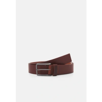 Imagen de Calvin Klein Warmth Oiled Grain Cinturón, Hombre, Talla: 130, Dark tan