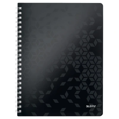 Imagen de Leitz Wow Cuaderno de tapa rígida, A4, Negro