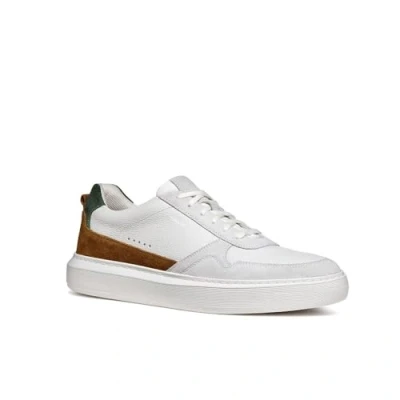 Imagen de Geox U Deiven A, Zapatillas Hombre, Off White Cognac, 40 EU