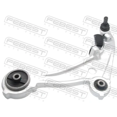 Imagen de FEBEST 0224 J32LH Barra oscilante, suspensión de ruedas Delante, izquierda Brazo oscilante transversal