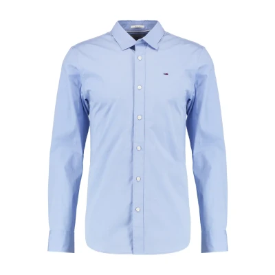 Imagen de Tommy Jeans Original Stretch Shirt Camisa, Hombre, Talla: XL, Lavender lustre