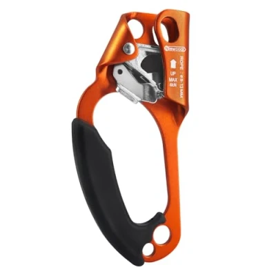 Imagen de NewDoar Hand Ascender Rock Climbing Tree Arborist Rappel Gear Equipo Abrazadera de Cuerda para 8 12MM