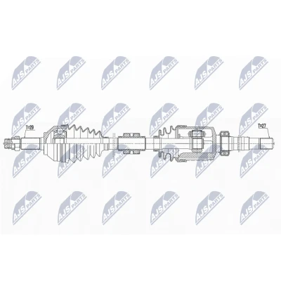 Imagen de Semi eje NTY NPW NS 160