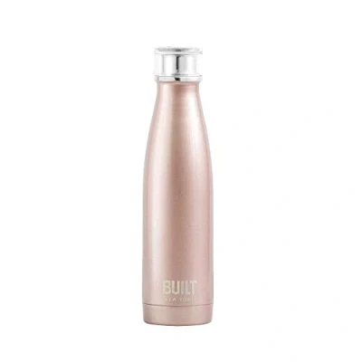 Imagen de BUILT Perfect Seal Botella de Agua Acero Inoxidable con Aislamiento Doble Pared, 480 ml