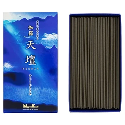 Imagen de Nippon Kodo Incienso Japonés Tendan Kyara, Madera de Agar (Aloe), Caja Grande