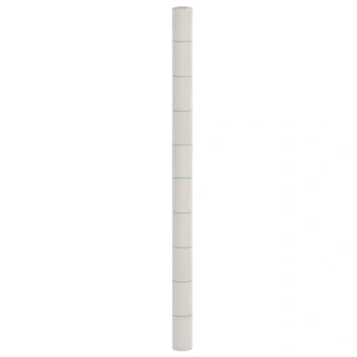 Imagen de vidaXL Membrana de malezas PP blanca 2x5 m, tela contra malas hierbas, control malezas, telas para hierbas
