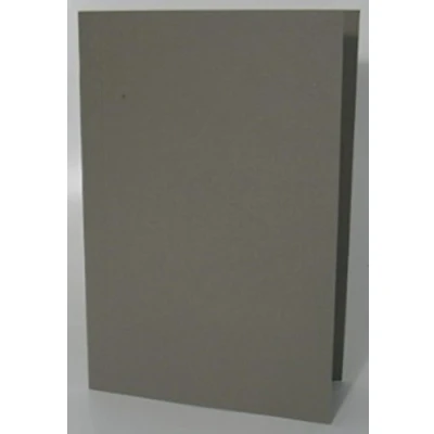 Imagen de Exacompta Guildhall FS315 GRYZ Carpeta de corte cuadrado, 35 x 24,2 cm, papel manila 315 g/m², capacidad para documentos A4 y folio, certificado Blue Angel, gris, 100 unidades
