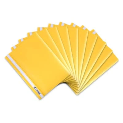 Imagen de Oxford Carpetas A4 de plástico, color amarillo, 10 unidades