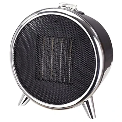 Imagen de Adler AD7742 Calefactor Cerámico Portátil, Termoventilador, 2 Niveles Potencia, Termostato Automático, Diseño Moderno Protección Contra Sobrecalentamiento, 1500W