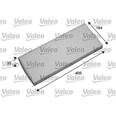 Imagen de VALEO CLIMFILTER COMFORT 698738 Filtro de habitáculo partículas 405 164 30 PEUGEOT: 807, Expert I Furgón, CITROËN: C8, LANCIA: Phedra