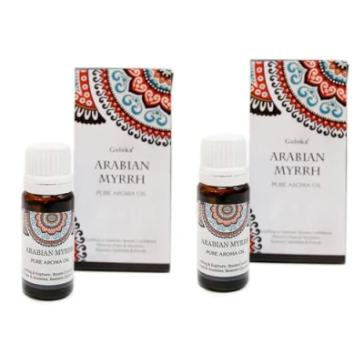 Imagen de Aromasenses. 2 unidades Aceite Esencial Mirra Puro Goloka 10 ML (Mirra)