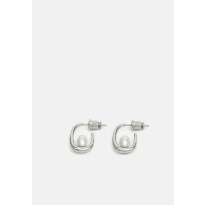 Imagen de SKAGEN Pendientes para Mujer en Acero Inoxidable o Semipreciosos con Cierre Posterior de Pasador, Cáliz Plata