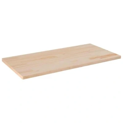 Imagen de vidaXL Tablero de Mesa Rectangular Madera Maciza Pino 100x50x2,5 cm