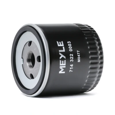 Imagen de MEYLE 714 322 0003 Filtro de aceite M22x1,5 ORIGINAL Quality con válvula bloqueo retorno enroscable FORD: Focus Mk1 Hatchback