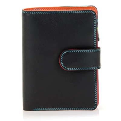 Imagen de mywalit billetereo Monedero de Piel para Mujer Medium Wallet/Zip Purse 390 4 Black Pace
