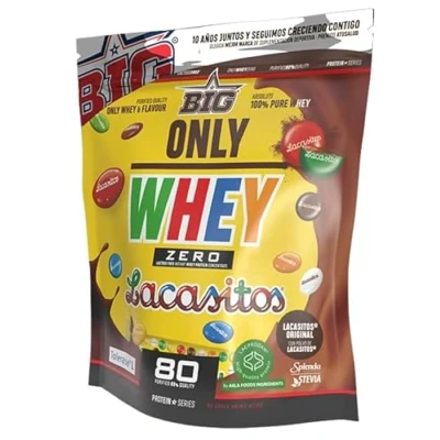 Imagen de Proteínas Whey en Polvo para Masa Muscular y Recuperación, Máxima Calidad, Materia Prima Pemium Patentada, Sin Lactosa, Azúcar, Grumos (250g, Lacasitos)