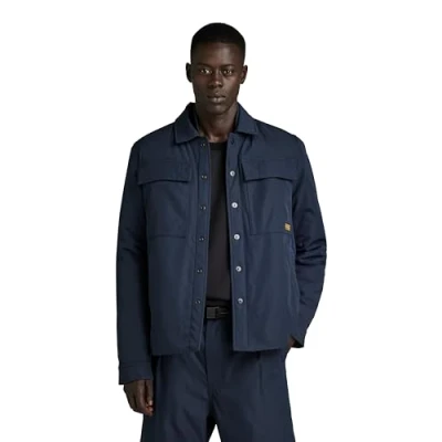Imagen de G STAR RAW Chaqueta Postino V2, Azul (Salute D24278 D517 C742), M para Hombre