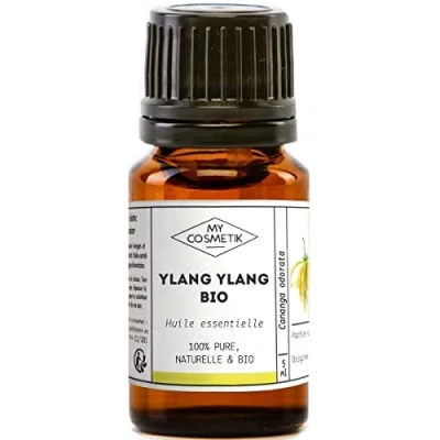 Imagen de Aceite esencial de Ylang orgánico (Cananga odorata) 100% puro y natural MY COSMETIK 10 ml
