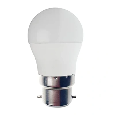 Imagen de Velamp Bombilla LED SMD, Esfera P45, 6W / 470lm, Base B22 (Francia), 4000K