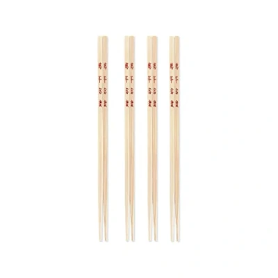 Imagen de Ken Hom KH512 Juego de Palillos Bambú 26cm, Excellence, Set 4 Pares Chinos Reutilizables, No Apto Para Lavavajillas
