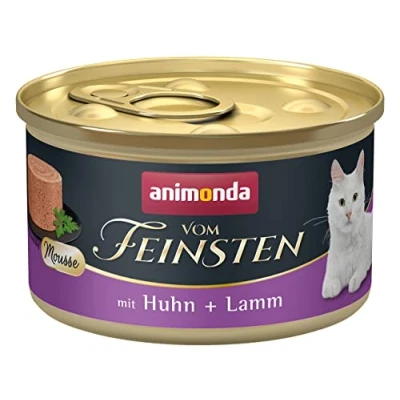 Imagen de Comida húmeda para Gatos ANIMONDA PETFOOD Animanda Cat 85G V.Feinsten Mousse Pollo, Lamb Can / 12