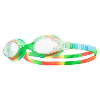Imagen de TYR Swimples Miroir Gafas de Natación, Unisex niños, Amarillo (Vert), Talla Única