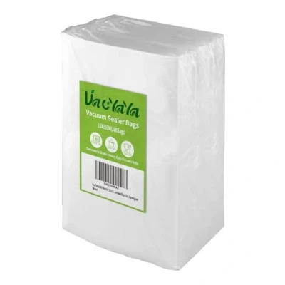 Imagen de VacYaYa 100 Bolsas 15x25cm Envasar al Vaci Vacio Alimentos de Vacío Alimentos,Bolsas para Envasado Sin BPA