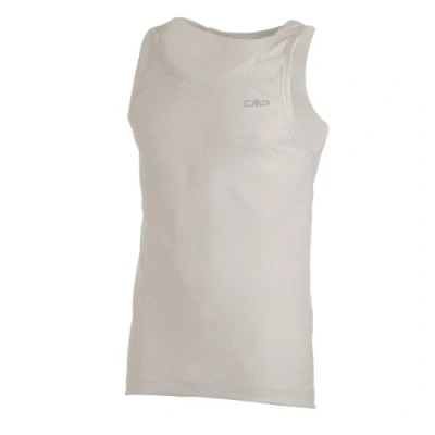 Imagen de CMP Camiseta de tirantes para hombre, Blanco, XXL