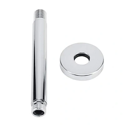 Imagen de Brazo de La Ducha Montado En Pared Acero Inoxidable Top Redondo Armas Extensión Tubos Para Baño Accesorios Cabezal Techo Mano (15 cm)