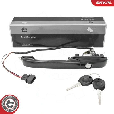 Imagen de ESEN SKV 97SKV169 Manecilla de Puerta Atrás derecha con cilindro cierre, llave VOLKSWAGEN: Passat B3/B4 Sedán, Variant