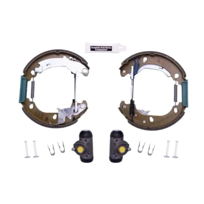 Imagen de HELLA Shoe Kit Pro 8DB 355 004 891 frenos, disco de tambor con cilindro freno rueda, accionador FIAT: Panda II Hatchback