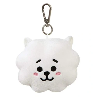 Imagen de Aurora World 61332 BT21 RJ Llavero con Clip, Color Blanco