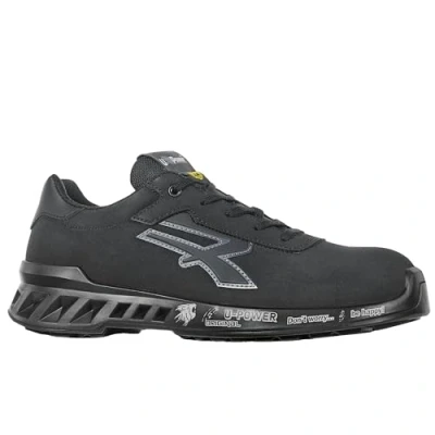 Imagen de U Power RV20024 Linea RED LEVE Modelo BEN Zapatos de Seguridad Resistentes Al Agua, S3 SRC CI ESD, Negro, 44 Tamaño