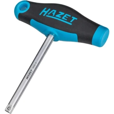 Imagen de Hazet llave de vaso 866 4, mango en T, salida: cuadrada 6,3 mm (1/4 pulgada), para aflojar o apretar tornillos