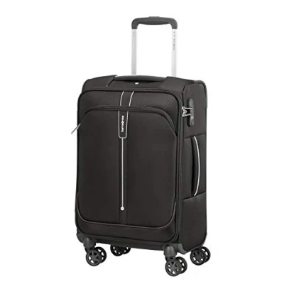 Imagen de Samsonite Popsoda Spinner S (Largo: 35 cm) Equipaje de mano, 55 cm, L, Negro (Black)