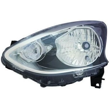 Imagen de ABAKUS 215 11G2R LDEM2 Faros derecha H4, WY21W, W5W negro sin portalámparas, bombilla P43t