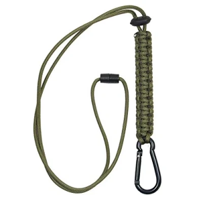 Imagen de Mil Tec Cordón de Paracord con mosquetón., verde oliva, talla única