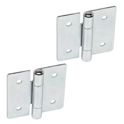 Imagen de ganter Norma Elementos Chapa bisagras Acero, galvanizado, 2 unidades, cincados en, color azul, plateado, GN 136 ST 40 B