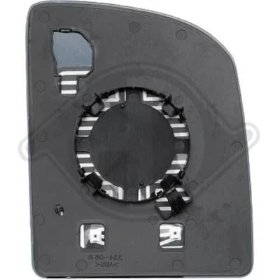 Imagen de Espejo retrovisor Diederichs 2282227 izquierda convexo, calefactable VOLKSWAGEN: Crafter Furgón, MAN: TGE Caja/Chasis