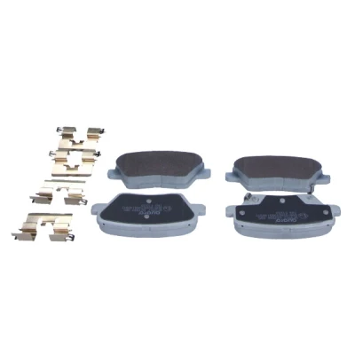 Imagen de QUARO QP5557 Juego de pastillas freno Eje trasero con avisador acústico desgaste material montaje añadido HYUNDAI: i30 III Hatchback