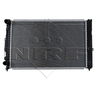 Imagen de NRF EASY FIT 509504 Radiador, refrigeración del motor Aluminio 632 395 33 sin sensor, con junta anular Aletas soldadas