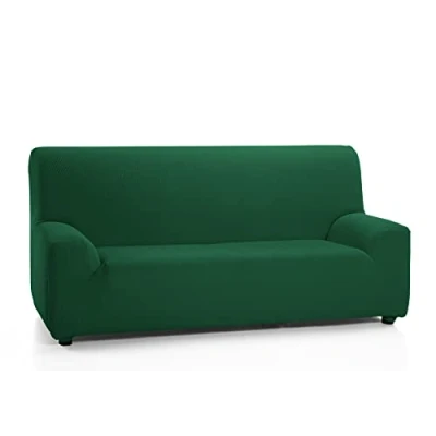 Imagen de Martina Home Funda Sofá Elástico Túnez 2 Plazas Verde Botella