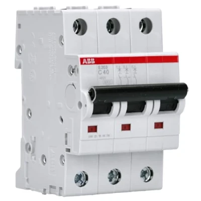 Imagen de ABB S203 C40 Instalación de fusible para caja fusibles (40A)