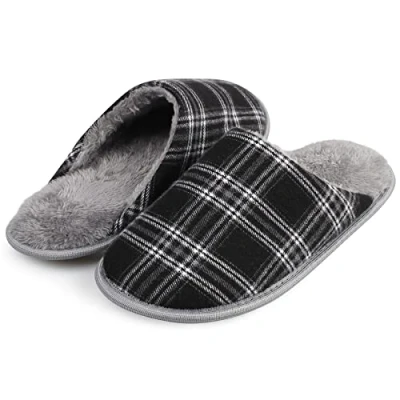 Imagen de riemot Zapatillas de estar por casa unisex felpa suave, Estilo 3, 44/45 EU