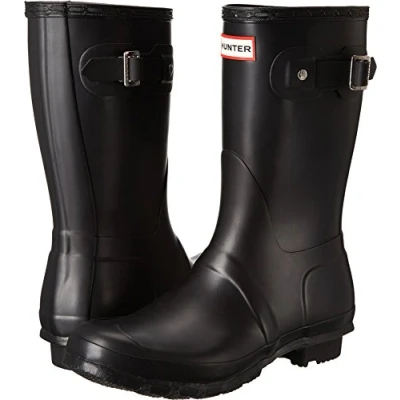 Imagen de Hunter Original Short, Botas de Agua Unisex Adulto, Negro (Black RMA), 39 EU